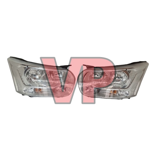 FORD Transit MK8 Headlight Headlamp Left Right Pair LED 14 to 18
