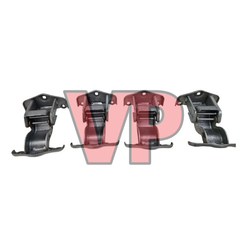 VIVARO TRAFIC Full Set of Rear Door Hinges Left Right Silver (14-19)