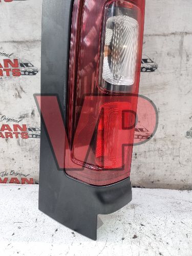 VIVARO TRAFIC NS Left Rear Tail Light Lamp & Bulb Holder Black 2014 to 2019